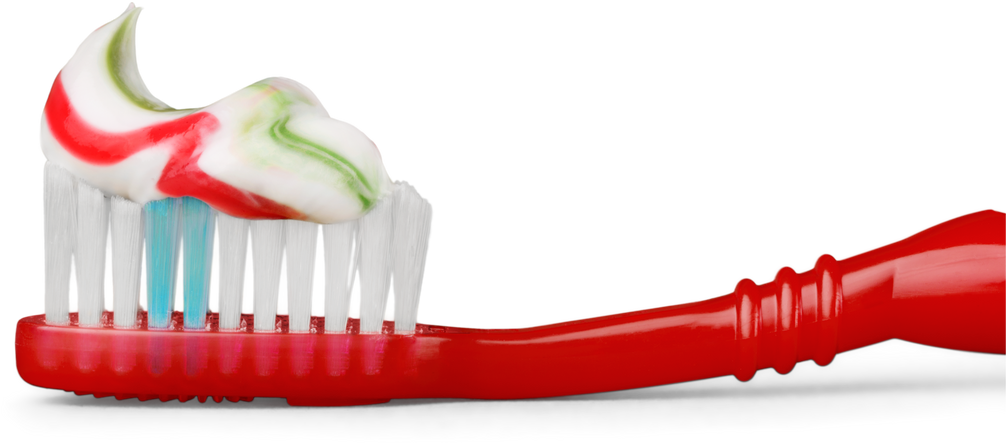 Toothbrush with Toothpaste