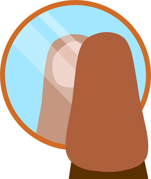 Mirror Hijab Muslimah